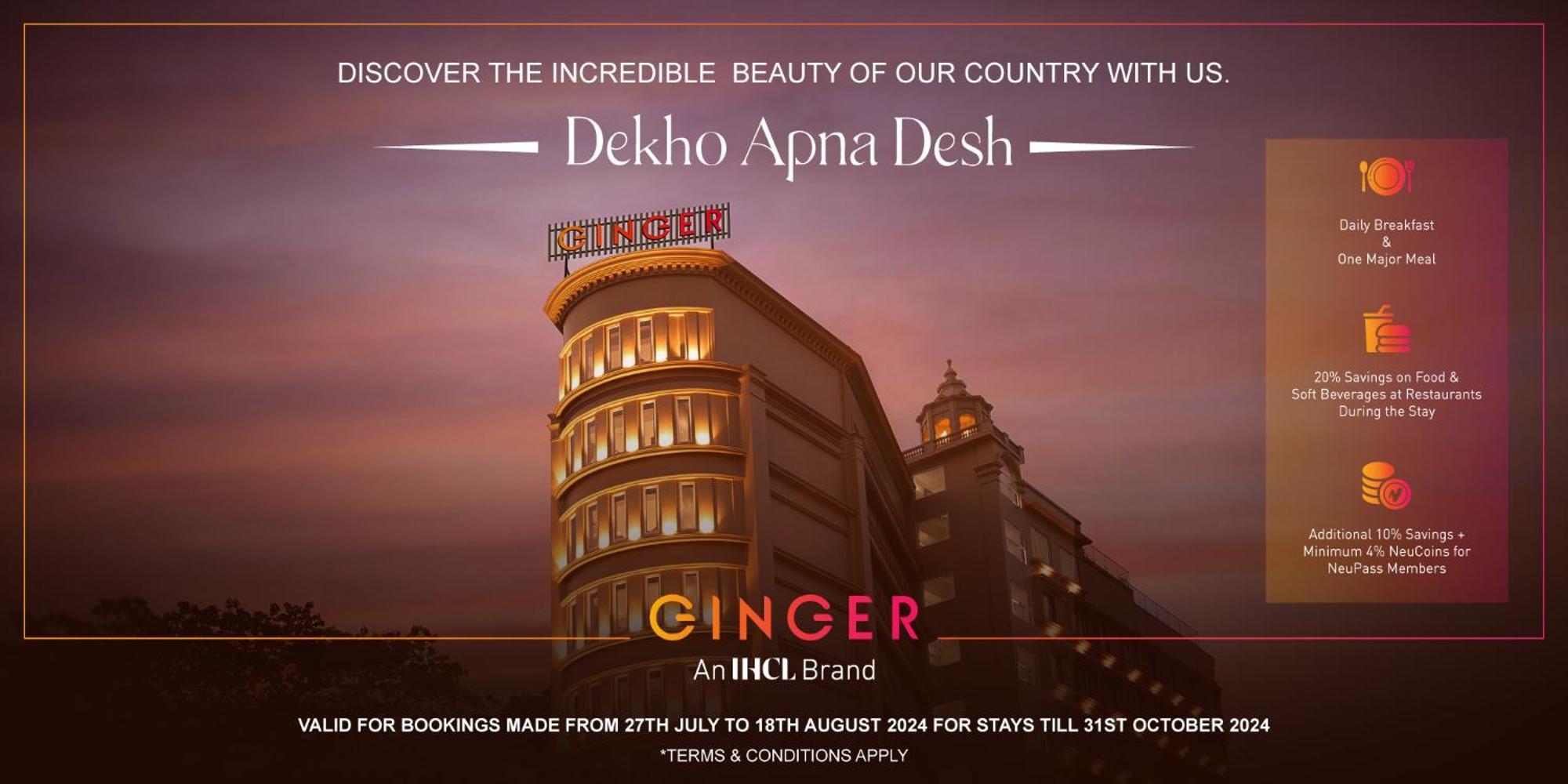 Ginger Dwarka Hotell Exteriör bild